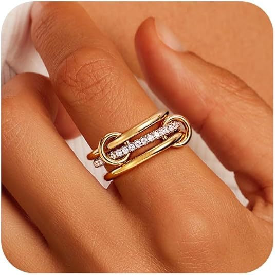 Triple combo ring