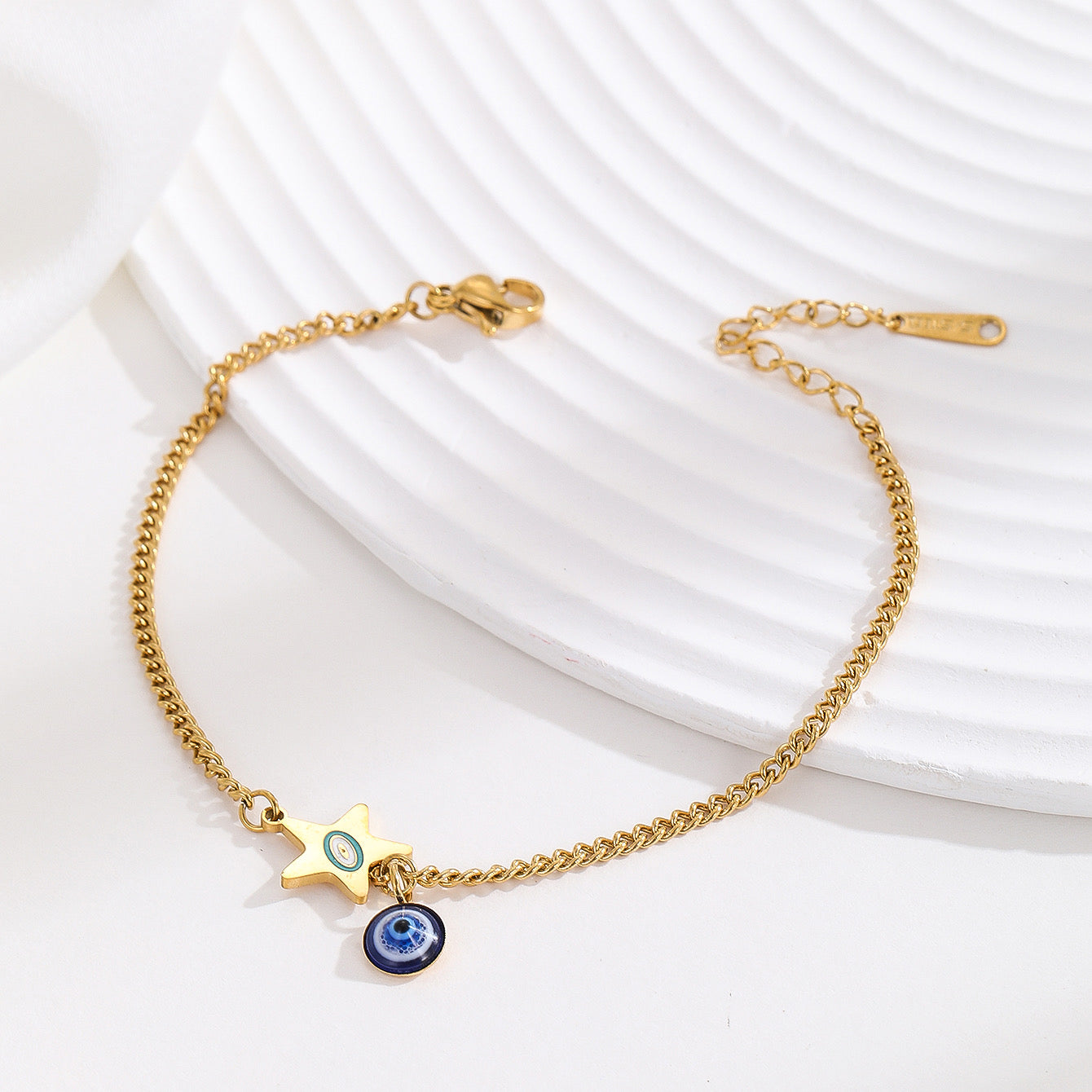 Evil eye bracelet