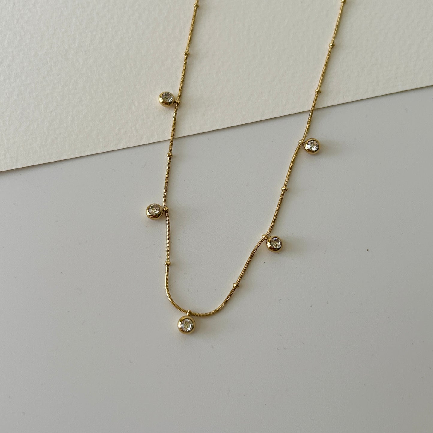 Daina stone necklace