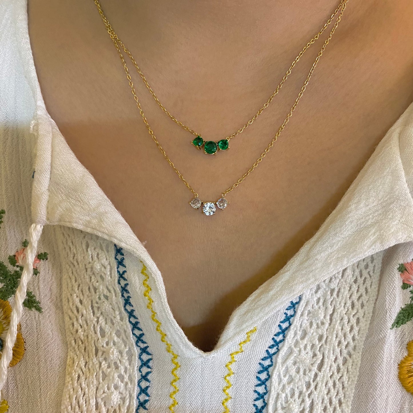 Stone necklace