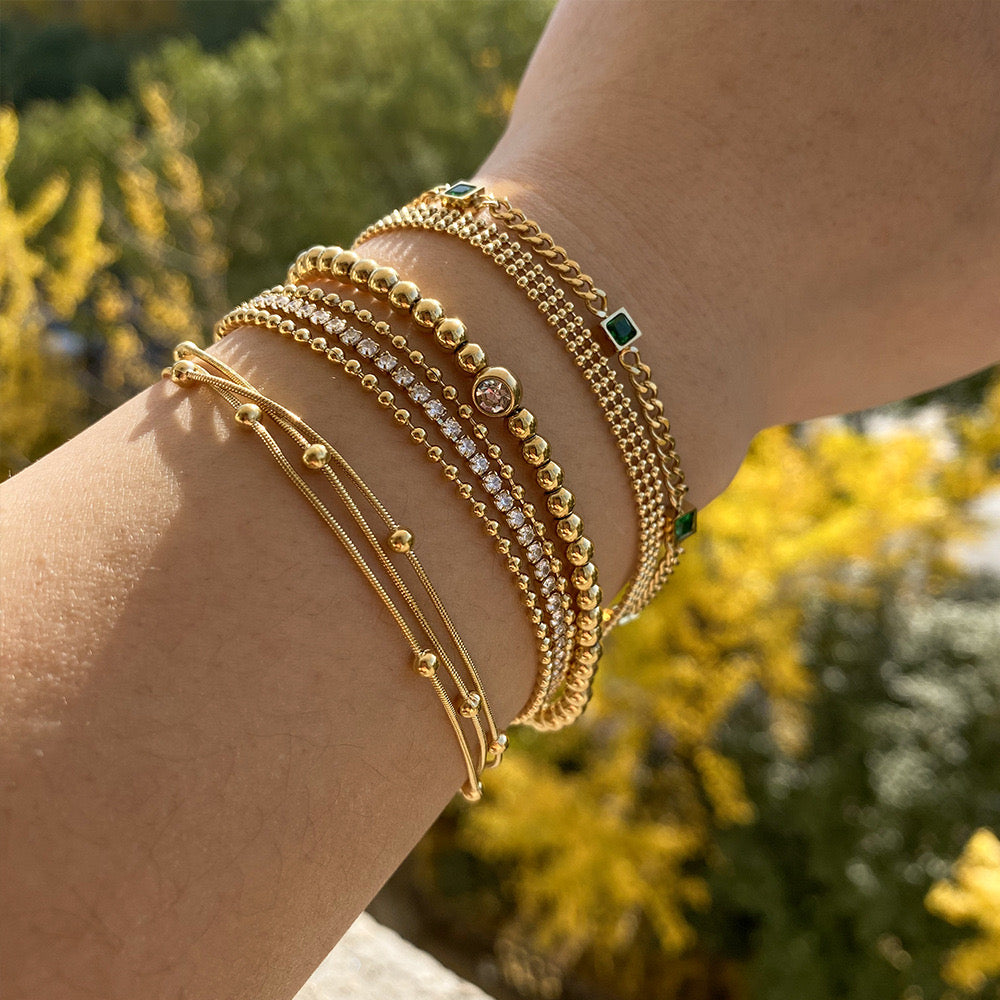 Multi bead bracelet