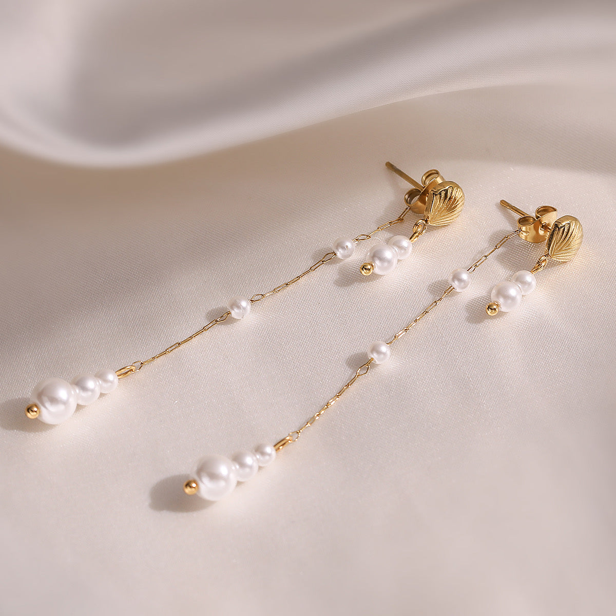 2in1 shell pearl drop