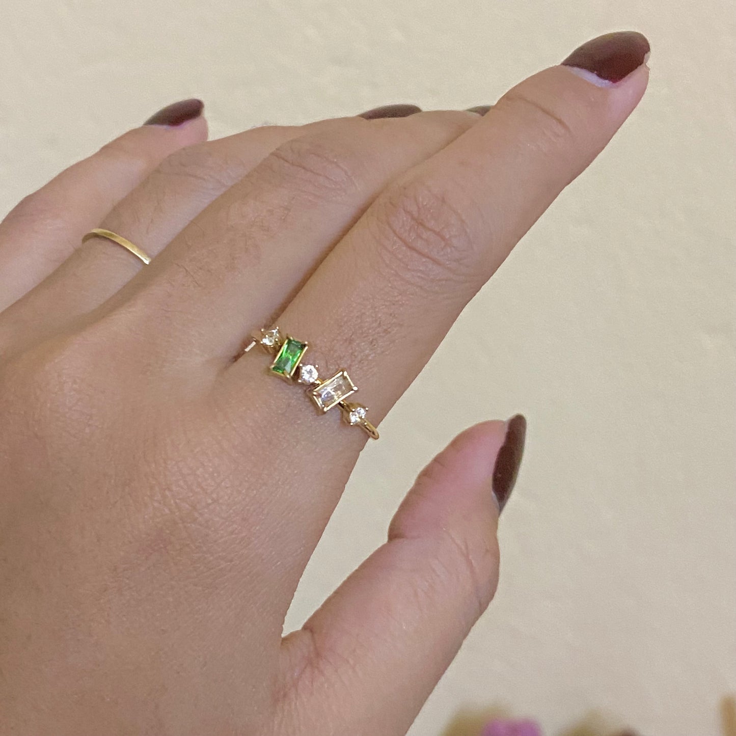 Aurora Ring (green)