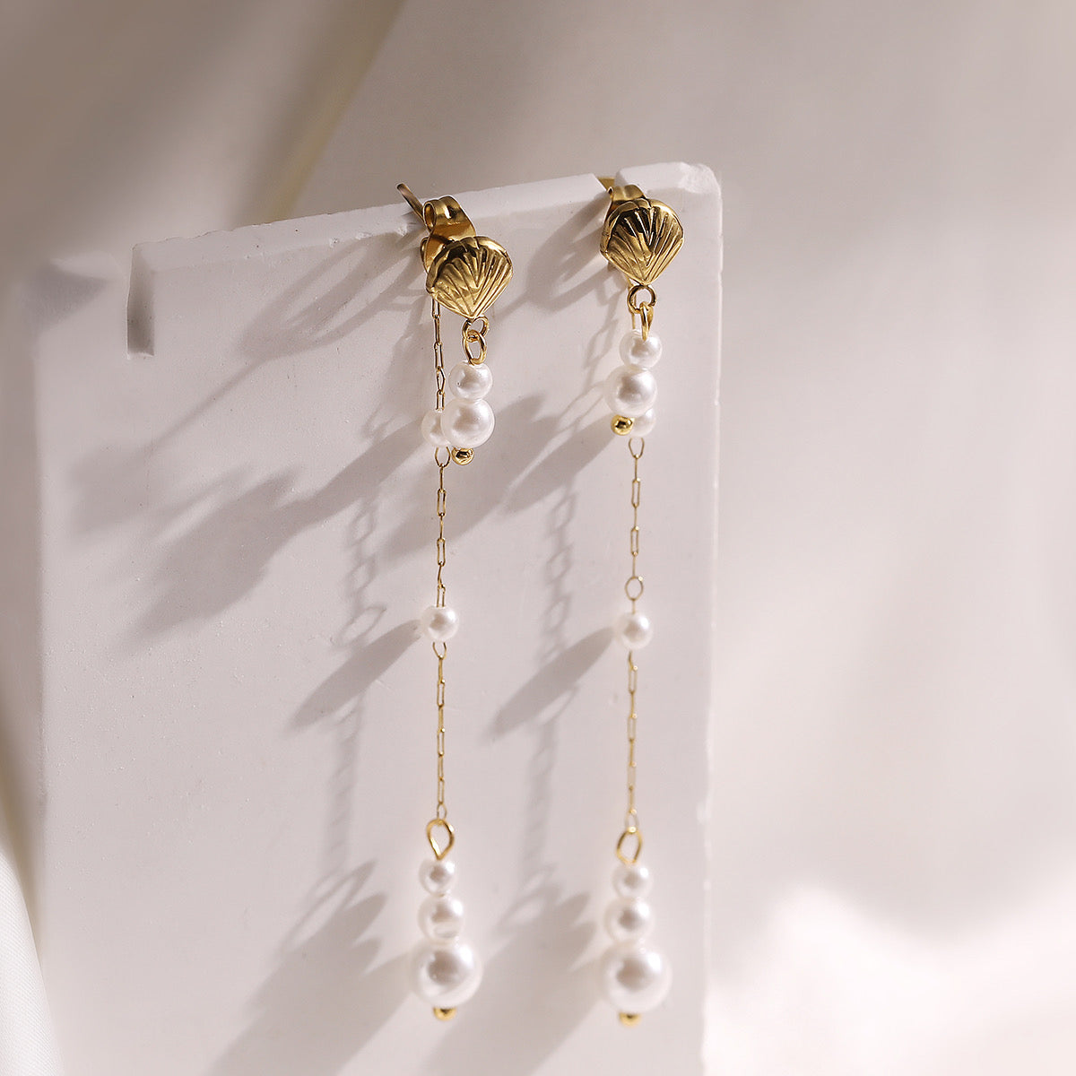 2in1 shell pearl drop