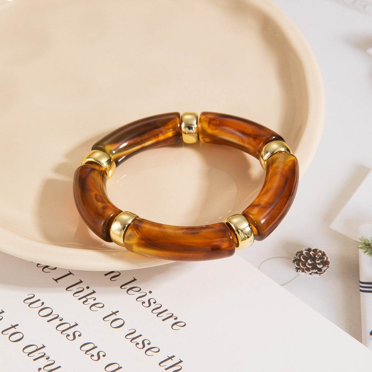 Retro Acrylic bangles