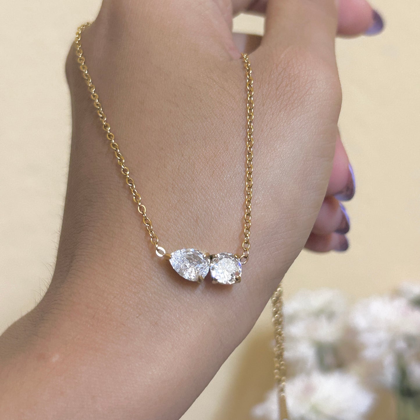 Eternal duo necklace