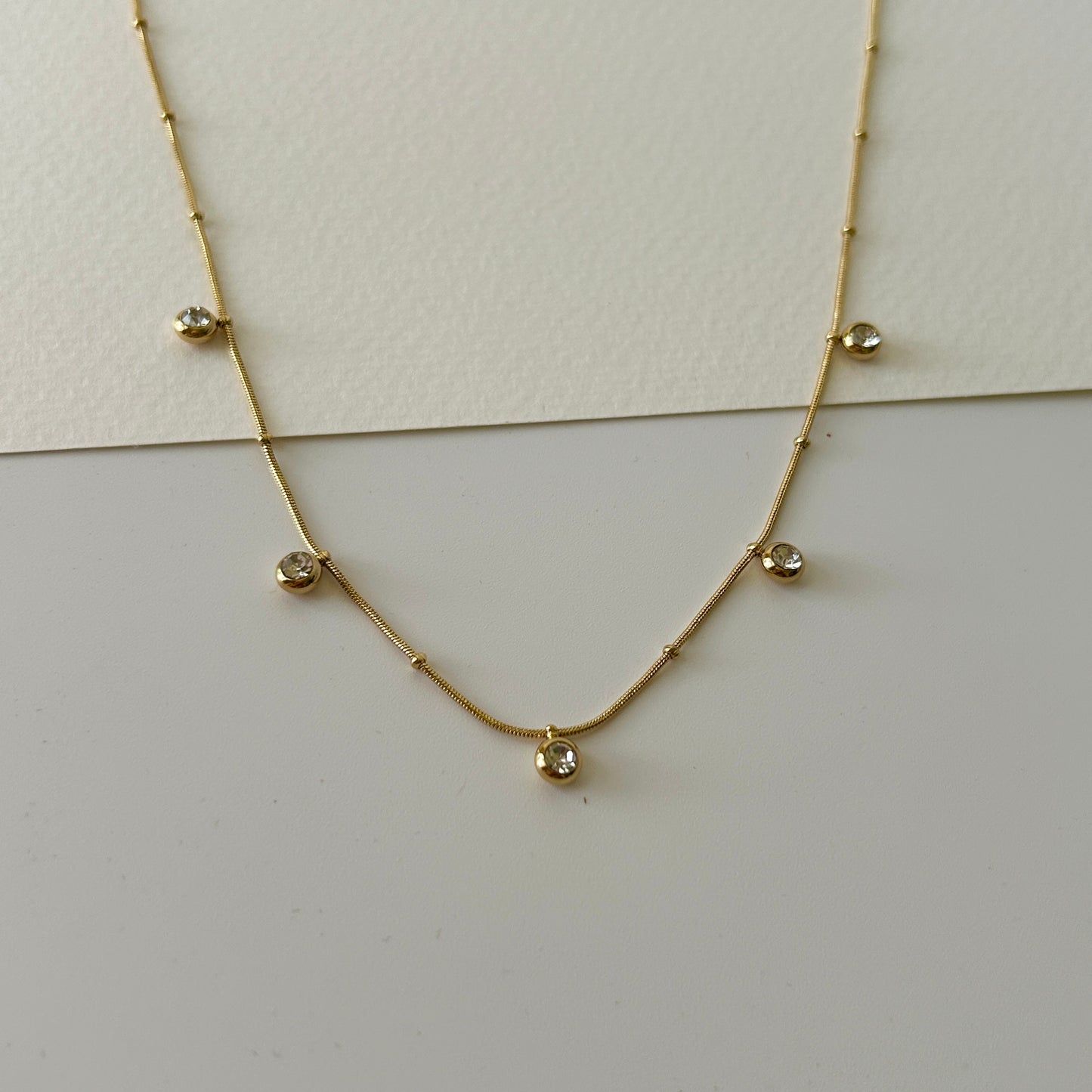 Daina stone necklace