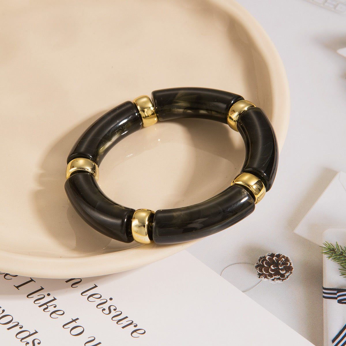 Retro Acrylic bangles