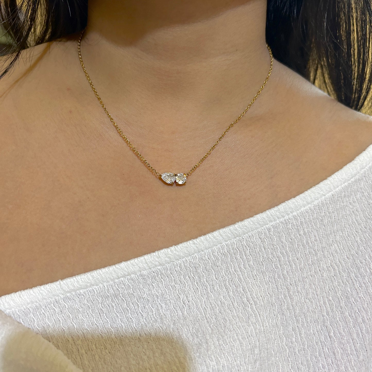 Eternal duo necklace