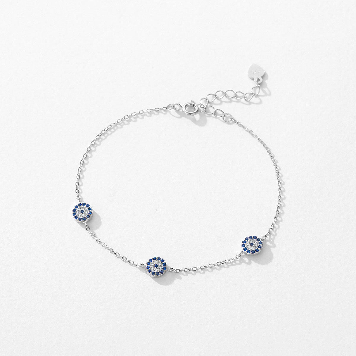 Evil eye bracelet (S925)