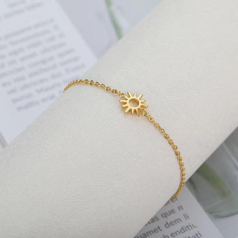 Sun chain bracelet