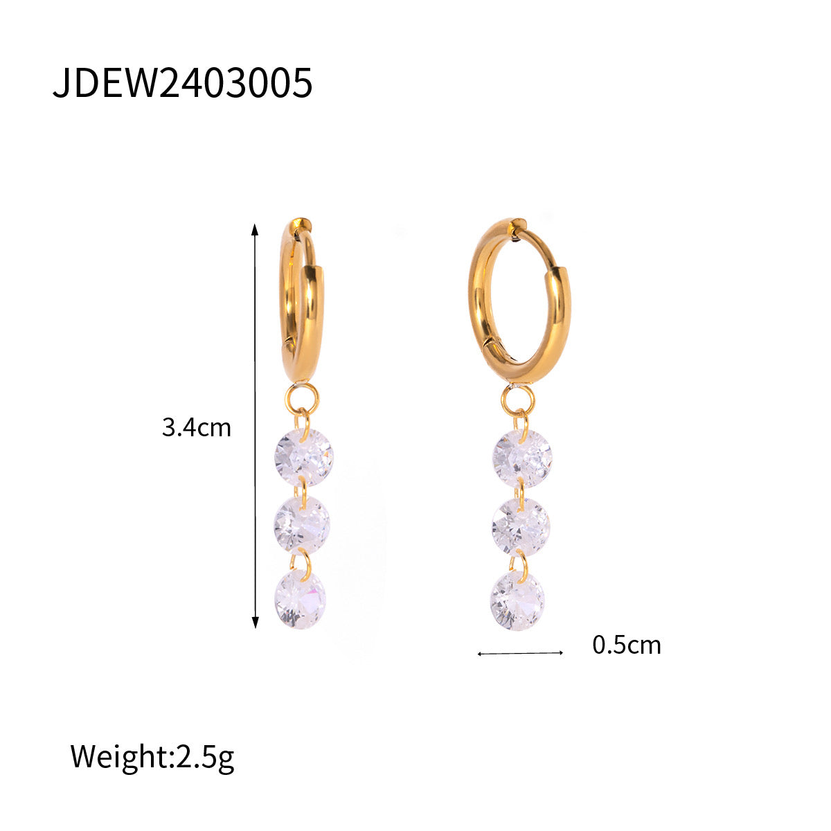 Dangling stones