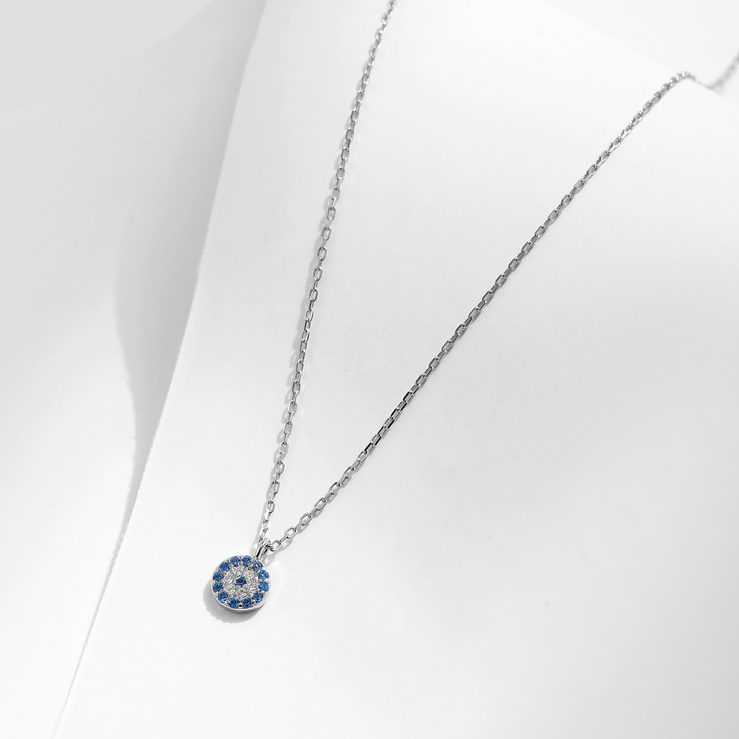 Tiny evileye necklace (S925)