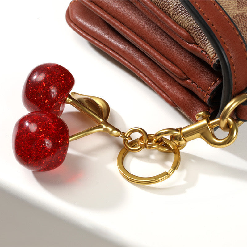 Cherry Bag charm