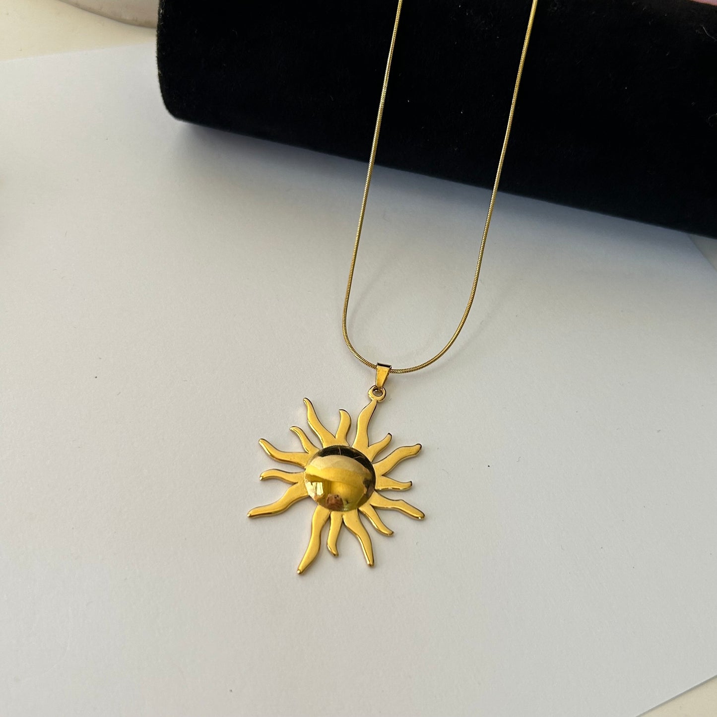 Sun necklace