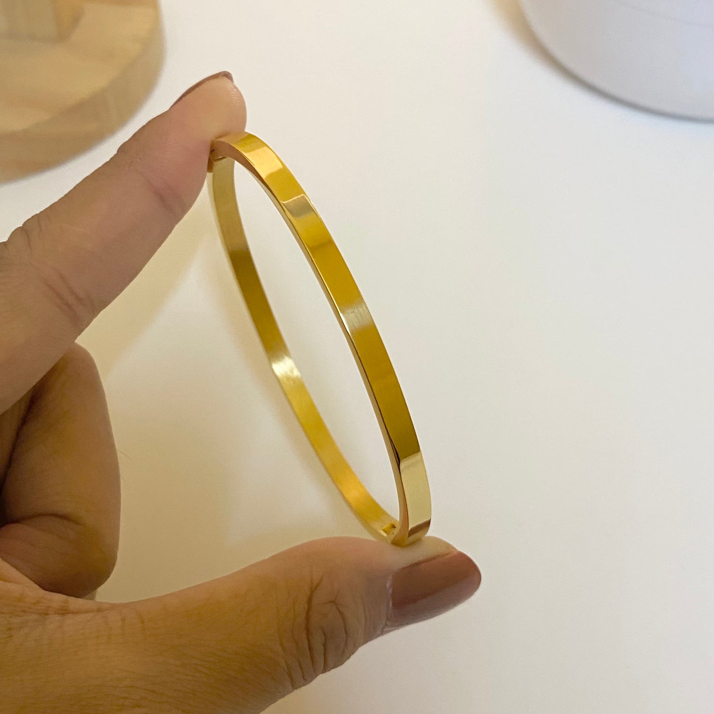 Classic Plain bangle bracelet
