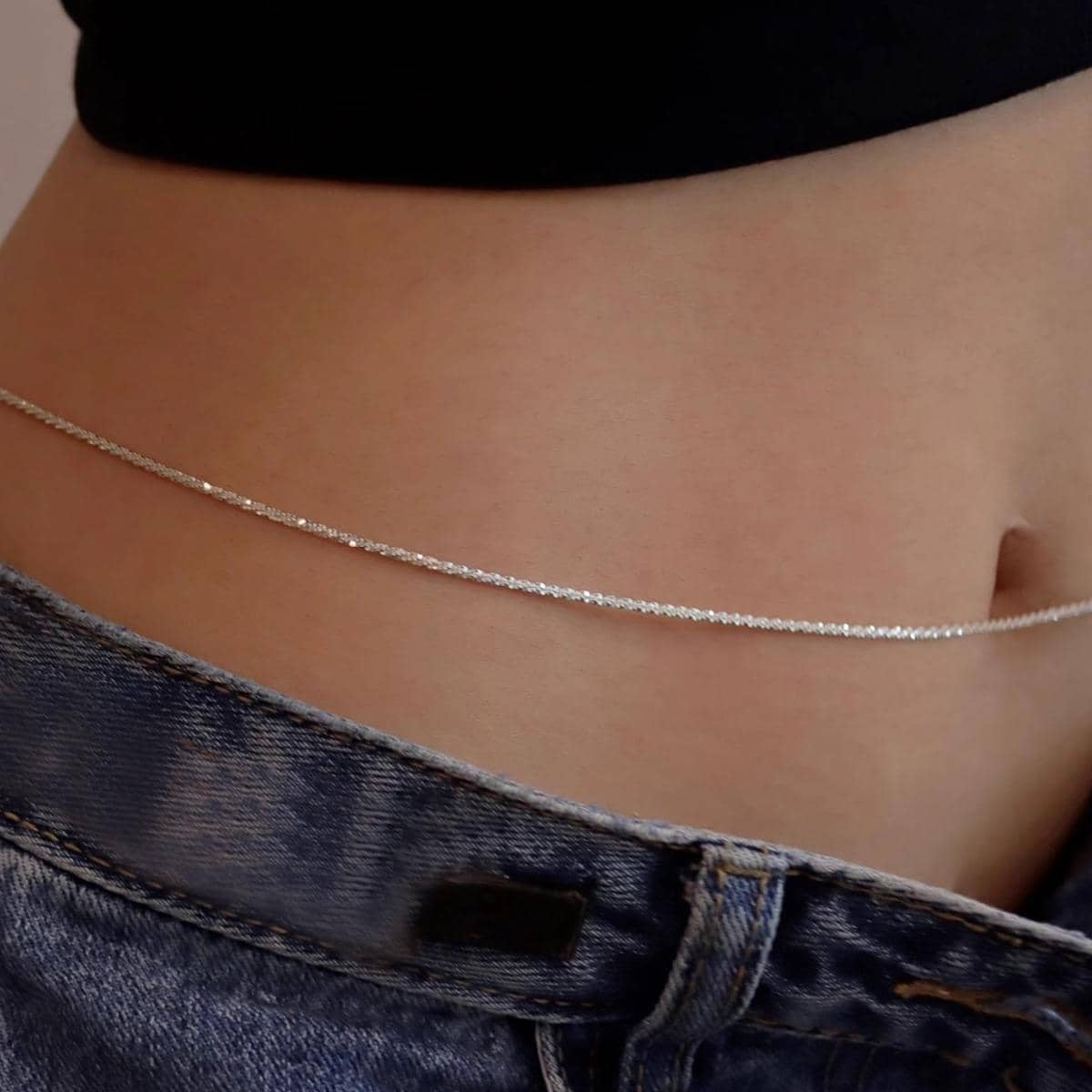 Wave waist chain