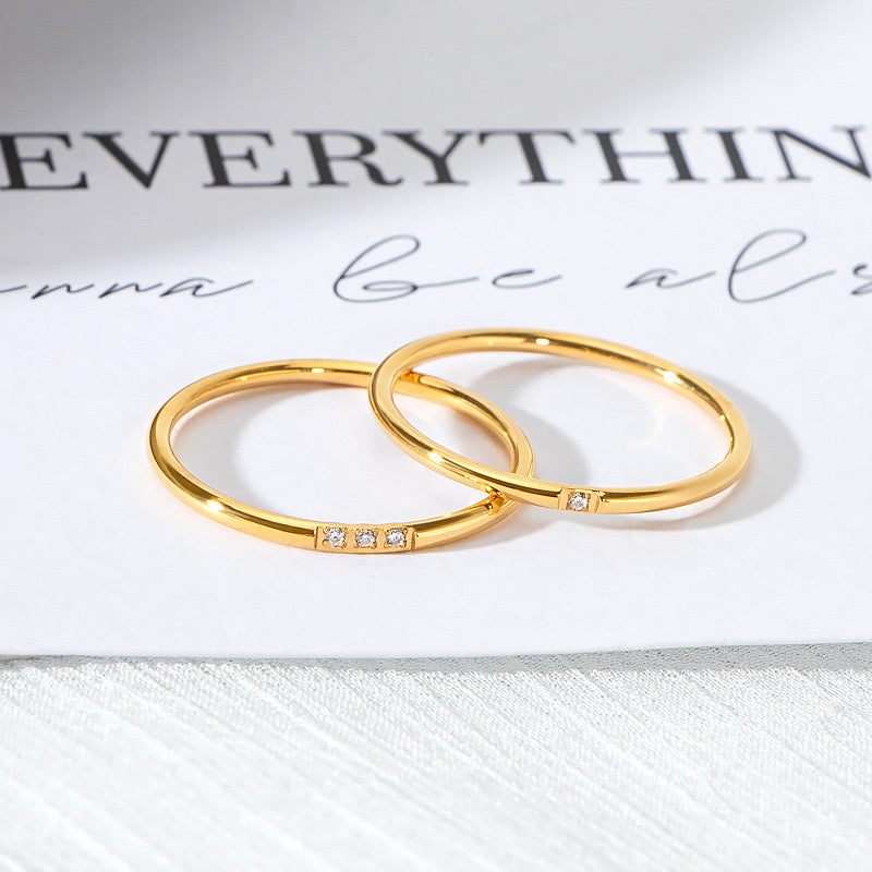 3 Drill thin ring
