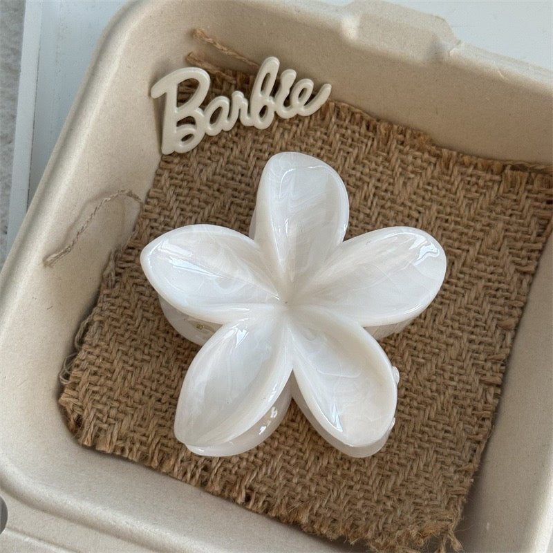 Plumeria hair claws
