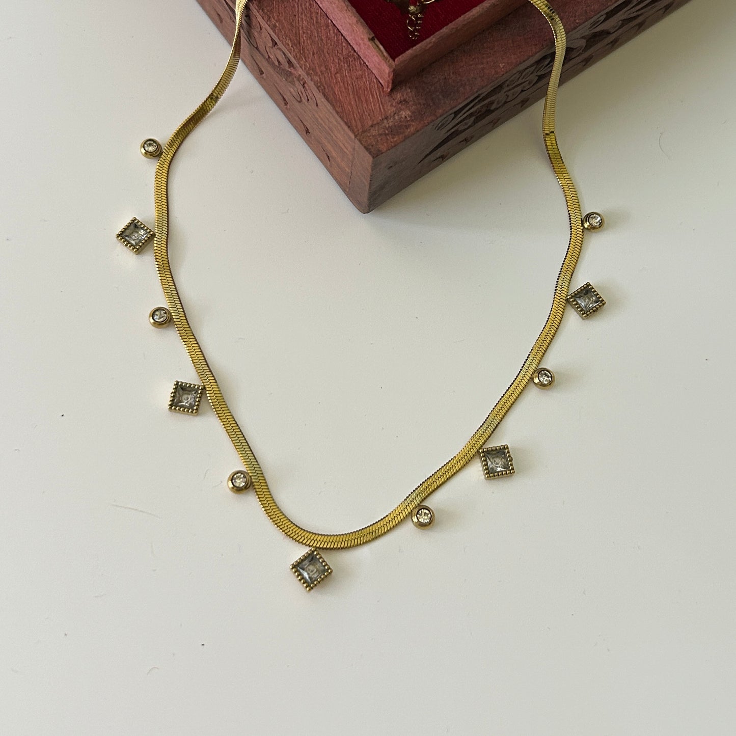 Stone necklace