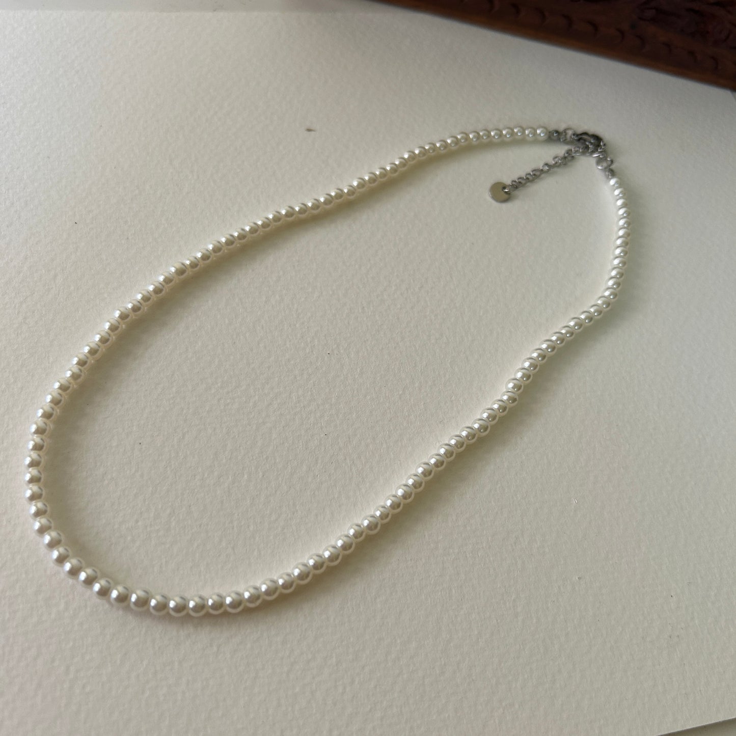 Pearl necklace (4mm)