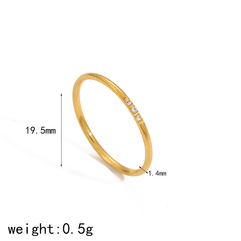 3 Drill thin ring