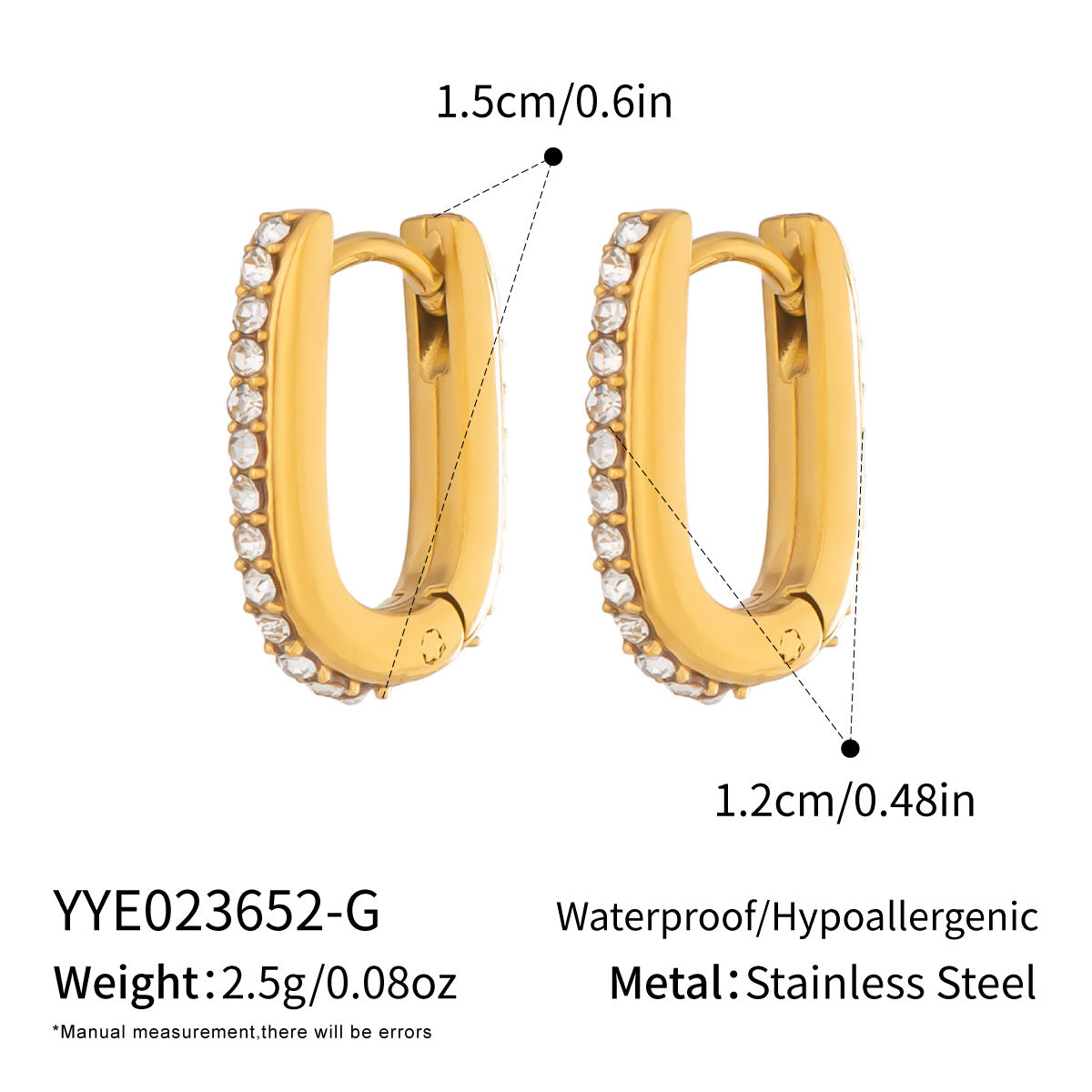 Bling hoops