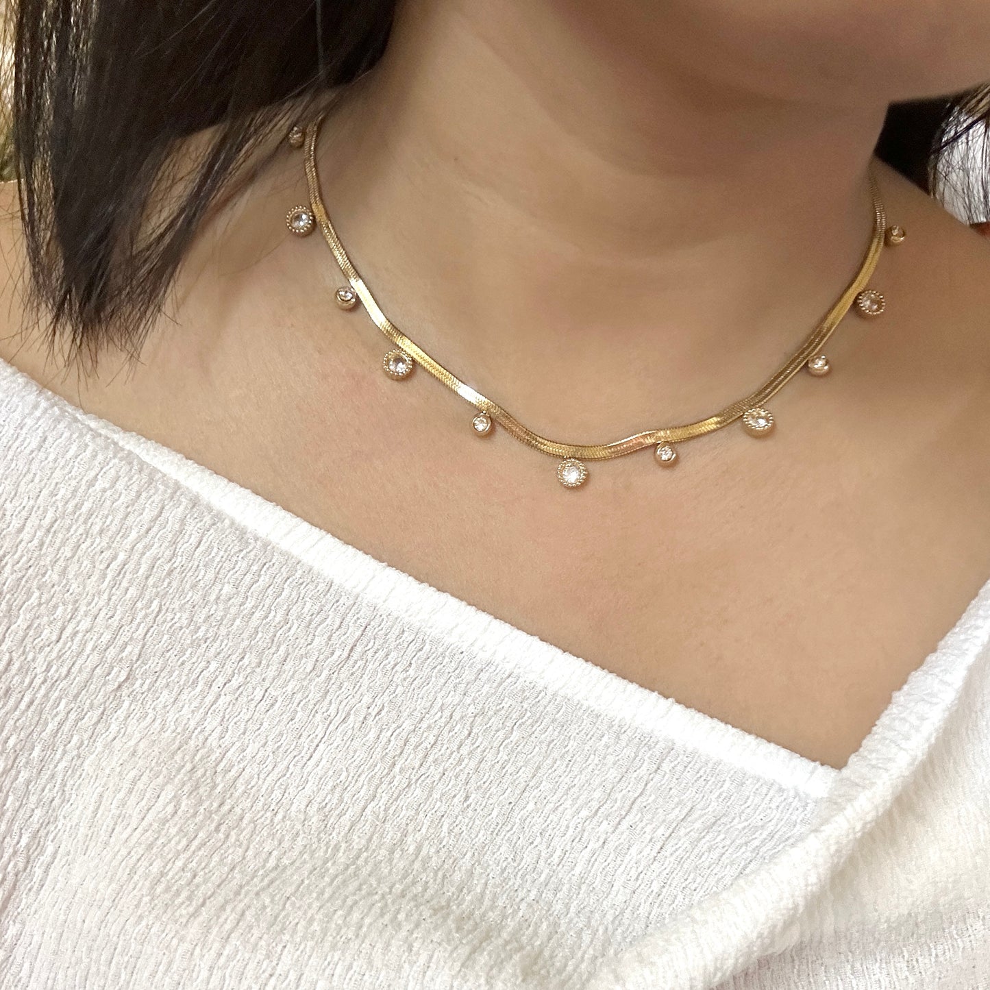 Stone necklace