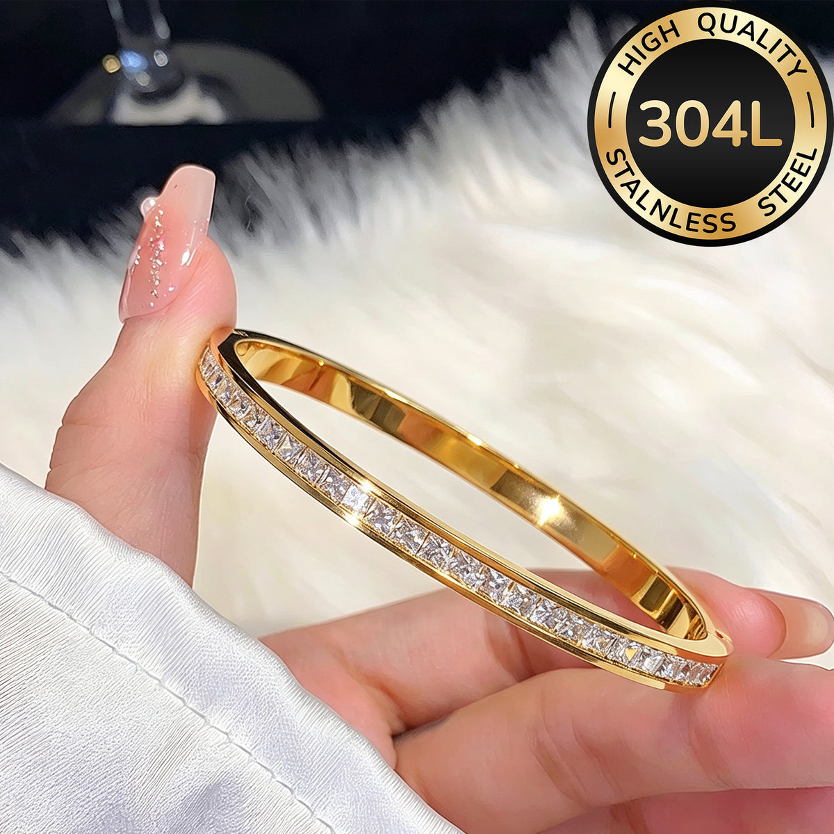Studded bangle