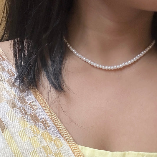 Pearl necklace (4mm)