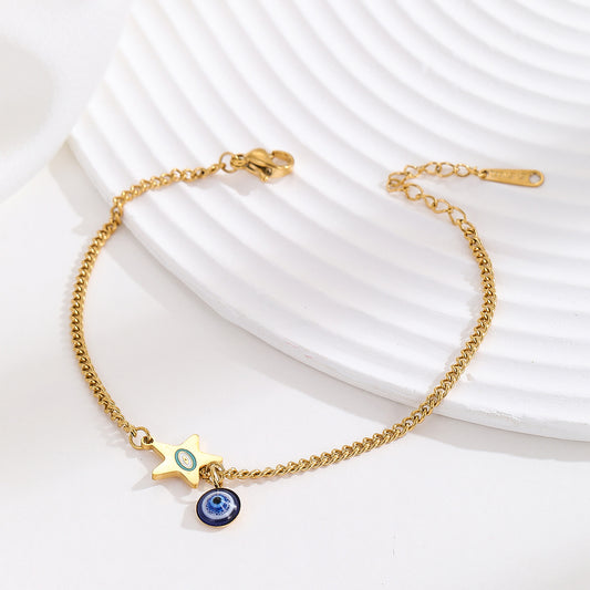 Evil eye bracelet