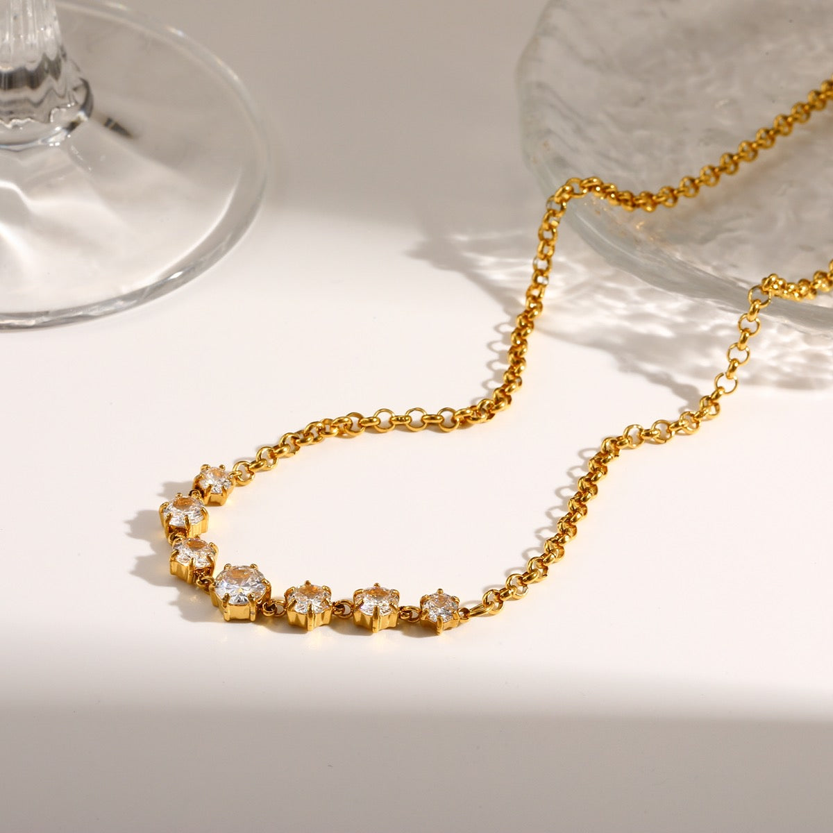Diamond necklace