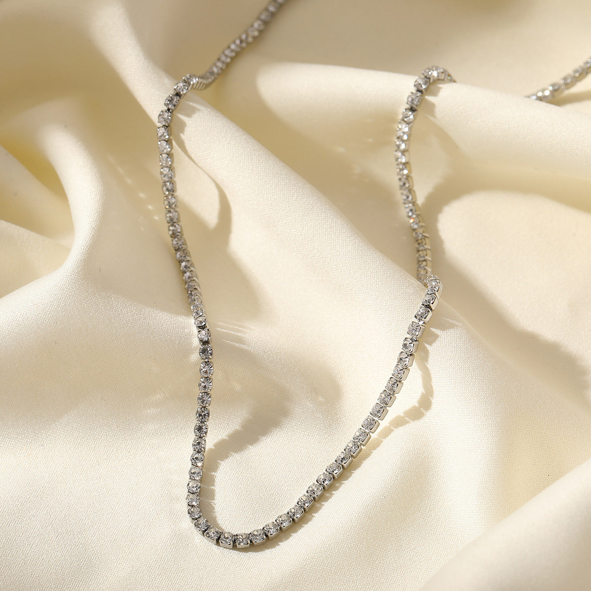 Tennis necklace 2mm