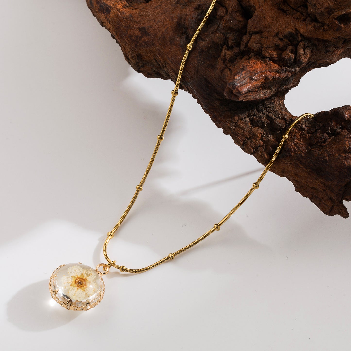 Resin necklace