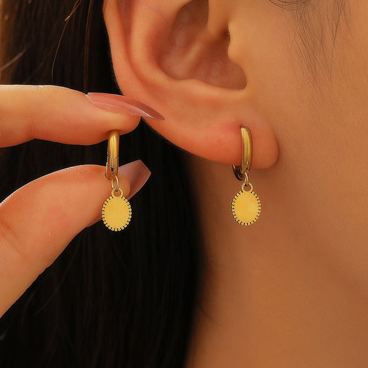 Oval drop (small size)