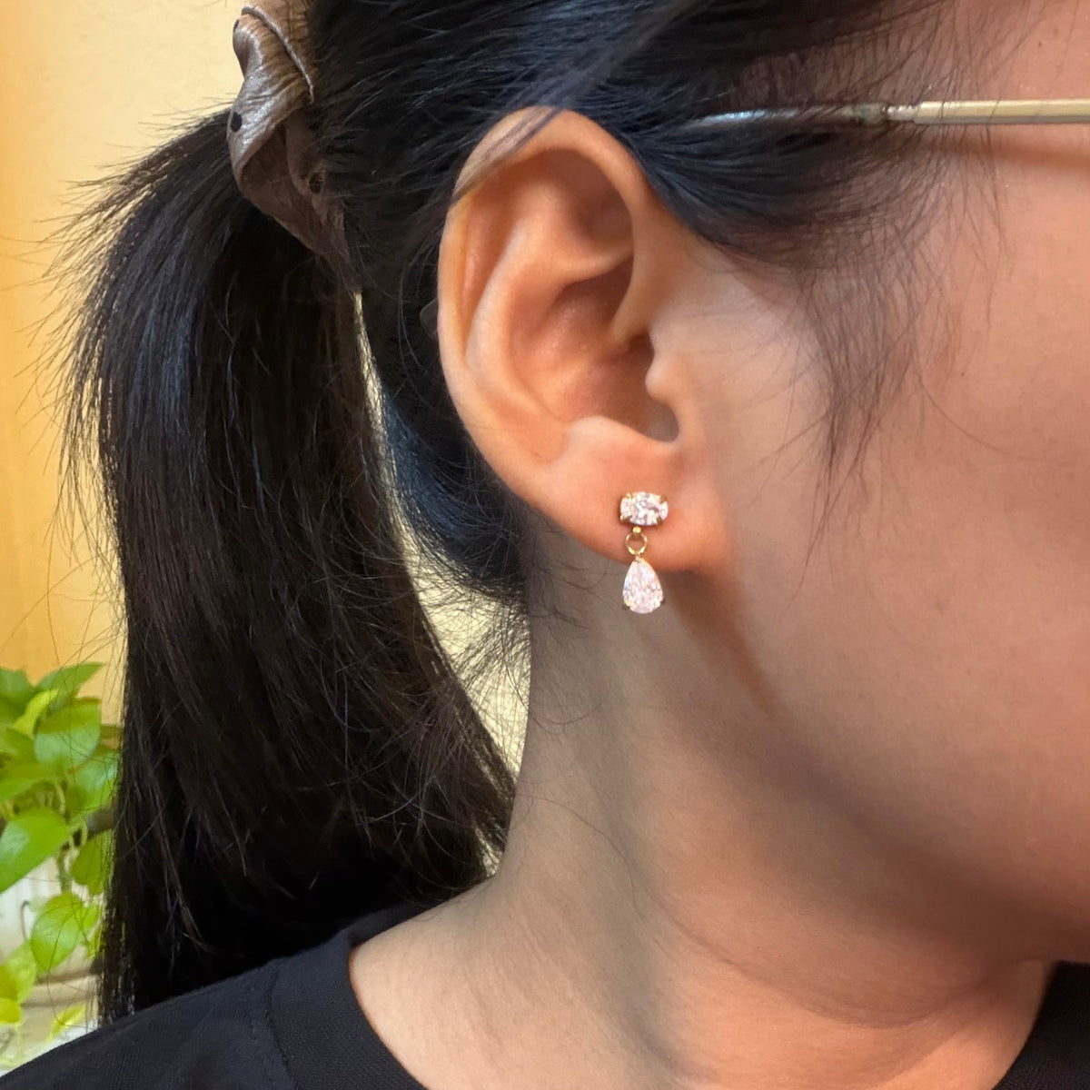 Grace drop earrings (oval)