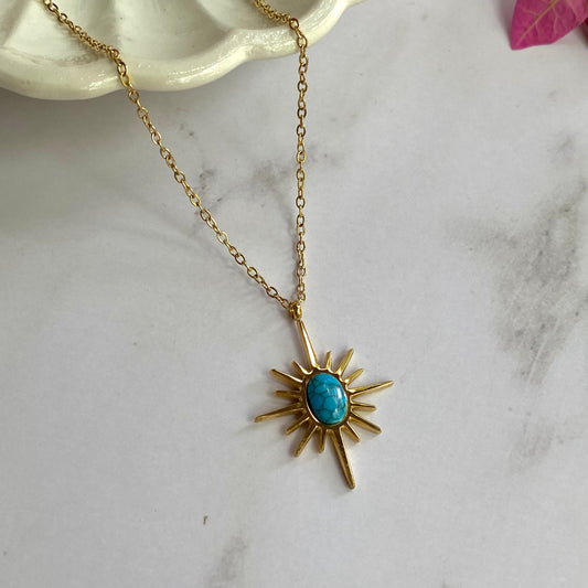 Turquoise star