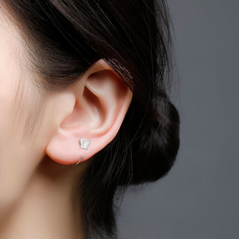 Ear studs (Silver 999)