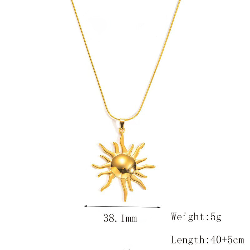 Sun necklace