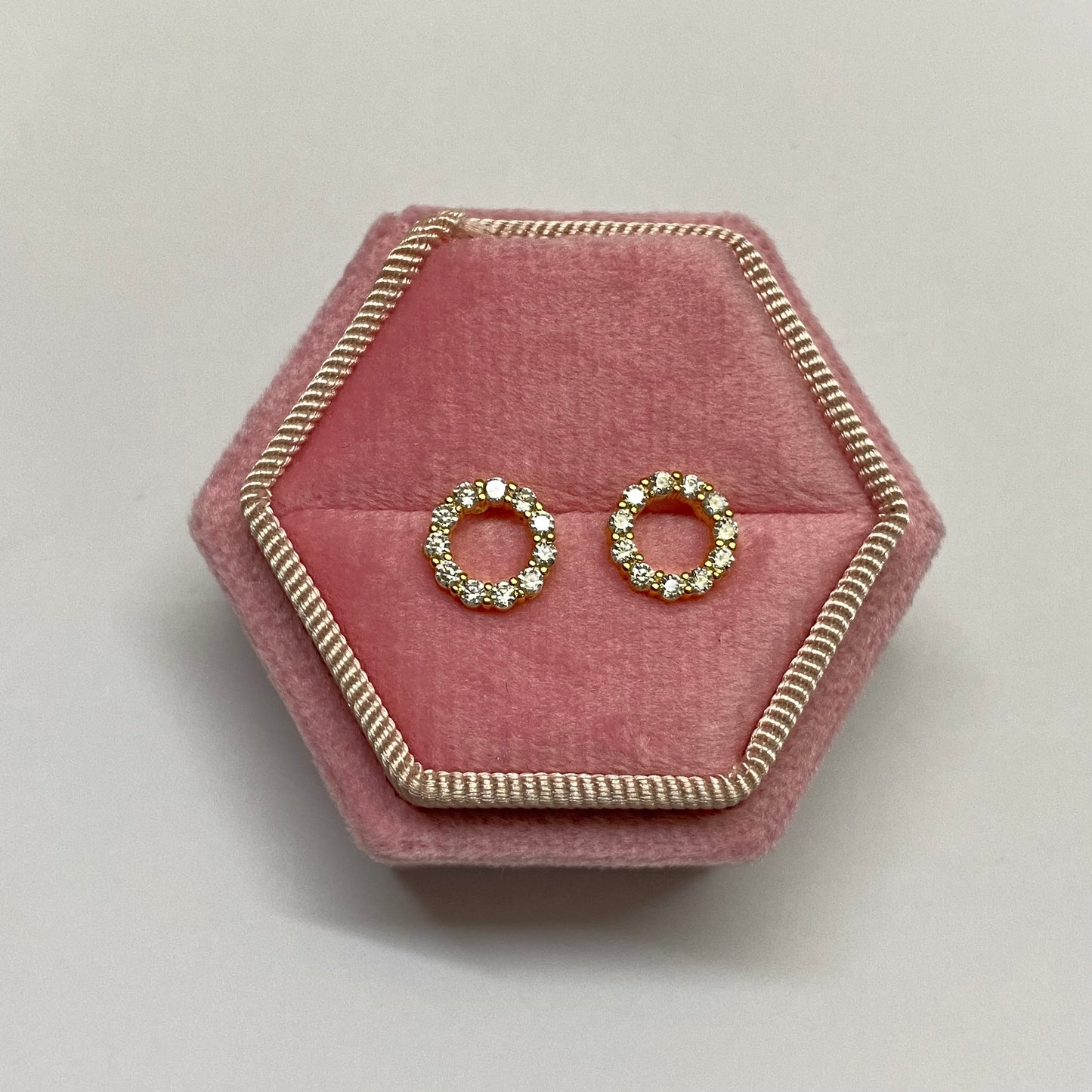 Mini studs golden (in pair)