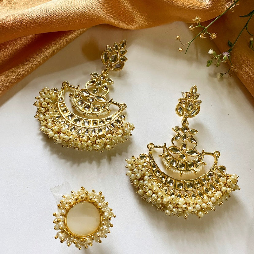 Loreal jhumka(ring not included)