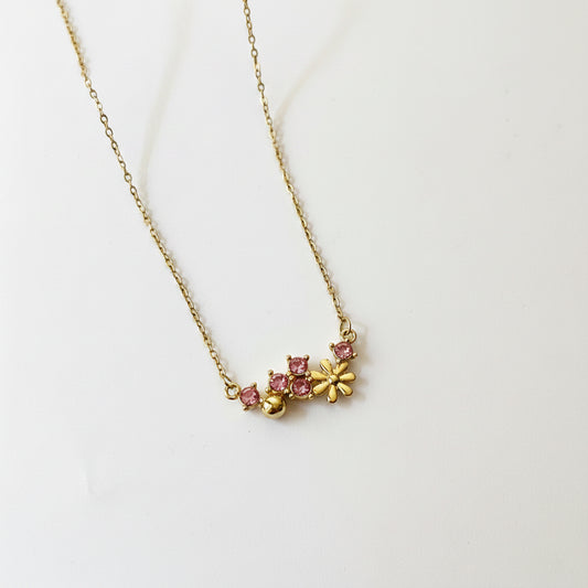 Pretty pink necklace