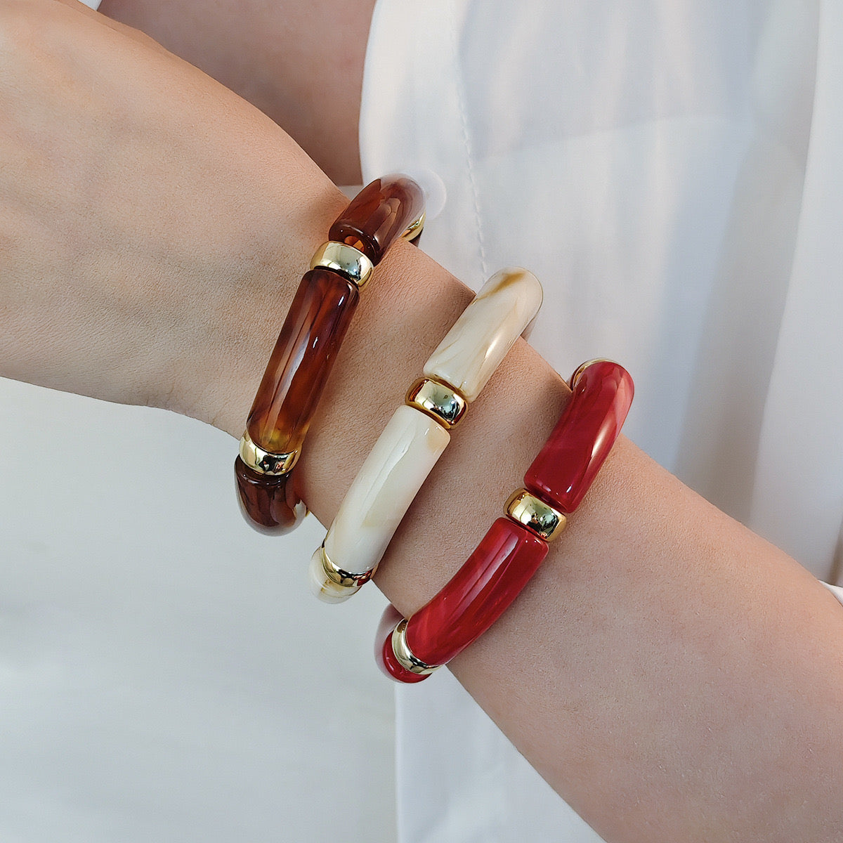Retro Acrylic bangles