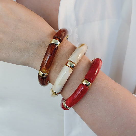 Retro Acrylic bangles