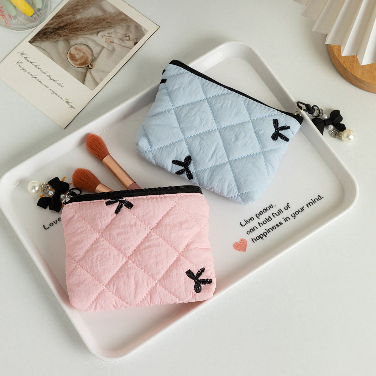 Pink utility pouch
