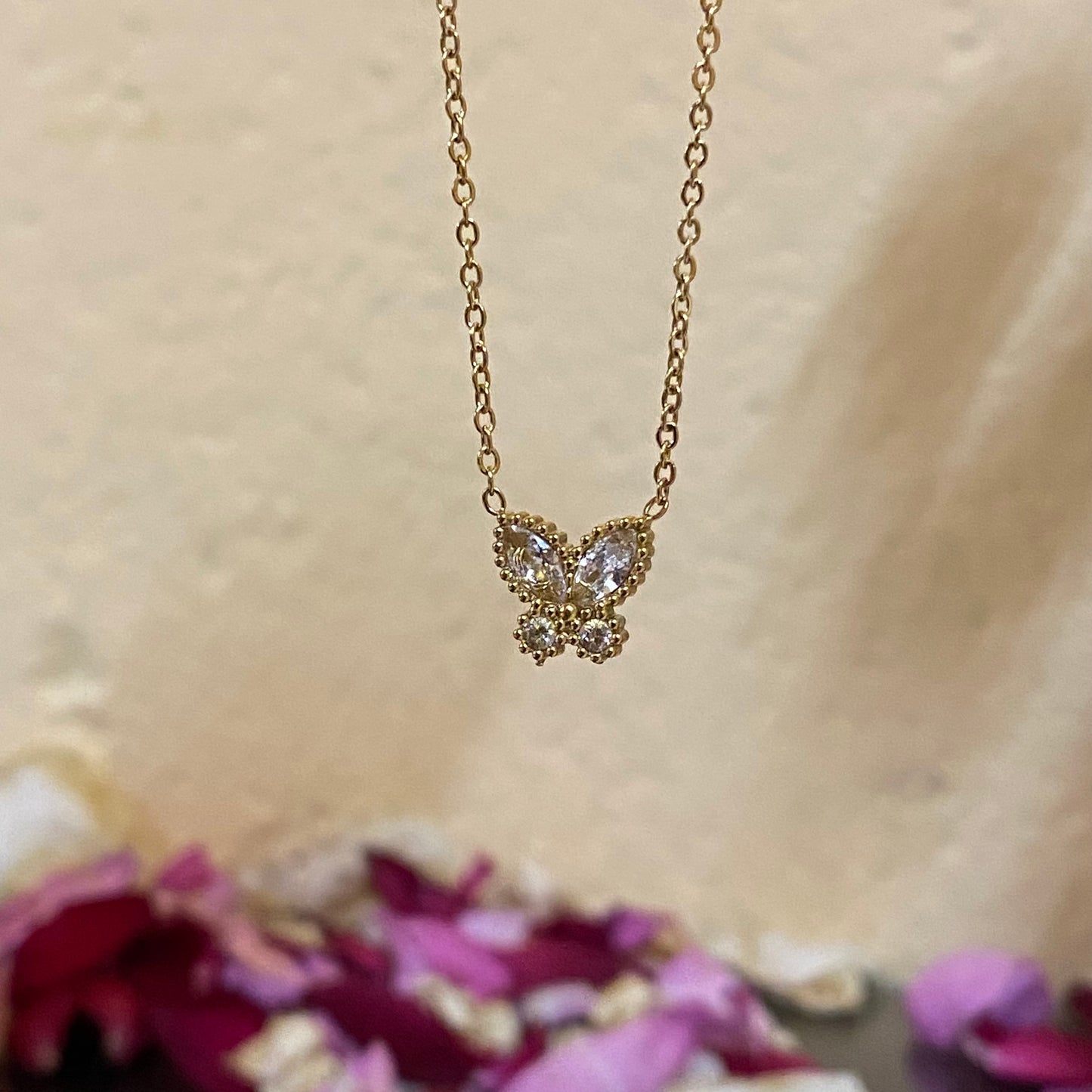 Butterfly necklace