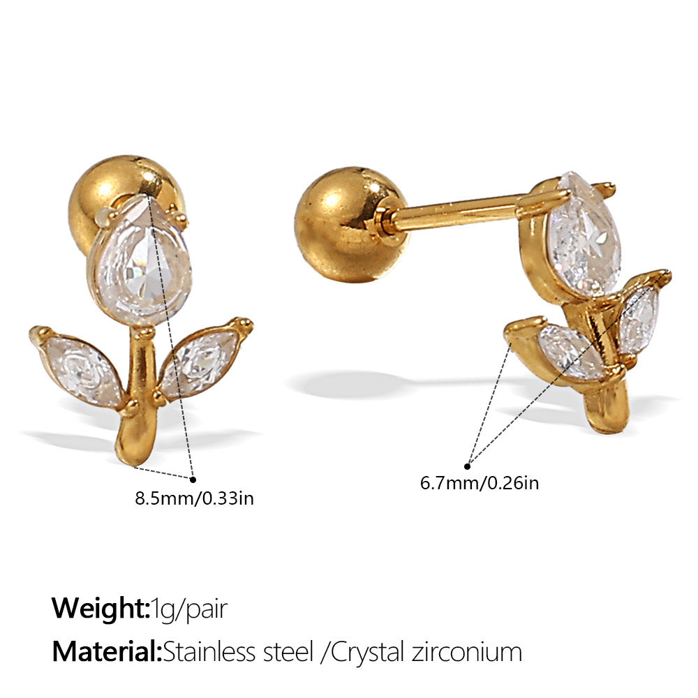Tulip studs