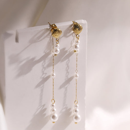 2in1 shell pearl drop