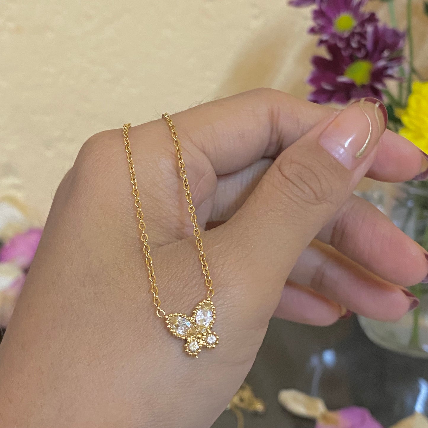 Butterfly necklace