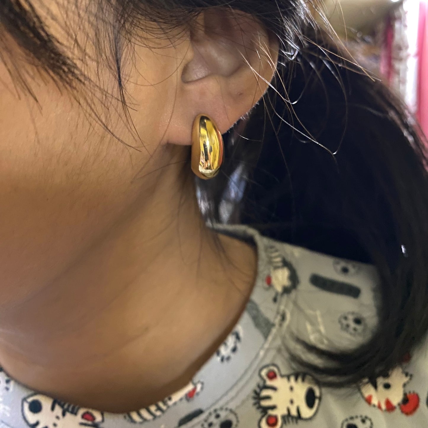 Moon earrings